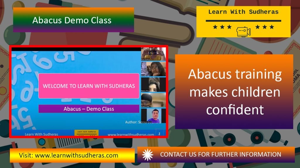 LWS Abacus Demo Class - Learn With Sudheras